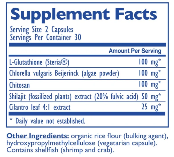 Chela-Pro Supplement Facts